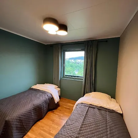 Feriehus I Med Panoramautsikt Flekkefjord