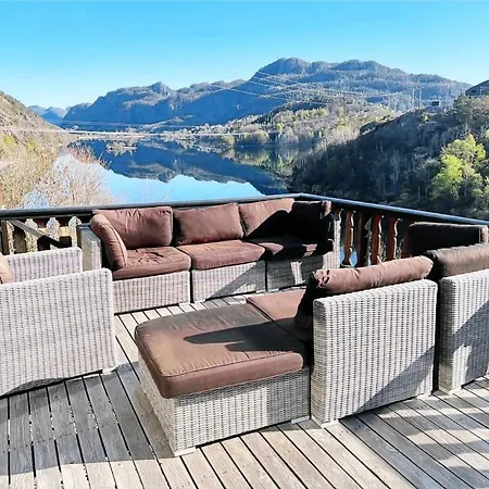 I Med Panoramautsikt Holiday home Flekkefjord