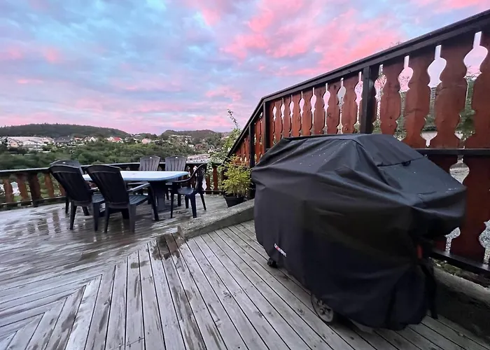 I Med Panoramautsikt *